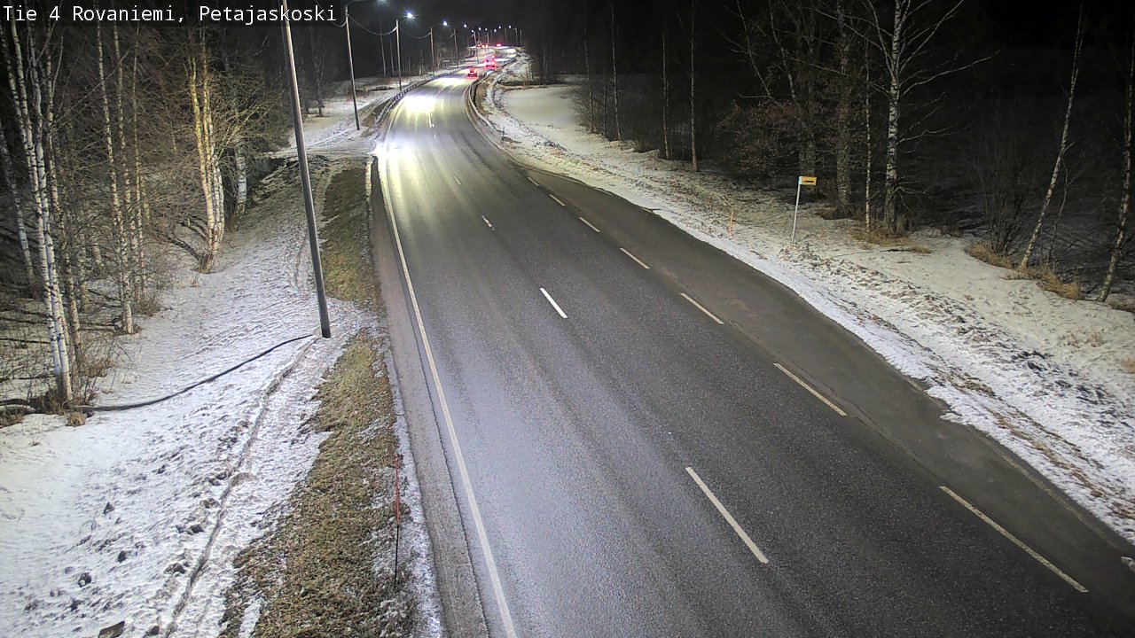 Kelikamerat Kuva Tie 4 Rovaniemi, Petäjäskoski, Rovaniemi, Lappi