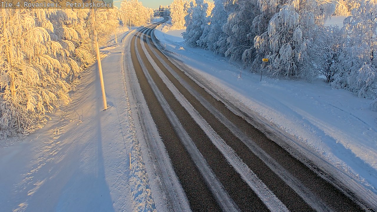 Kelikamerat Kuva Tie 4 Rovaniemi, Petäjäskoski, Rovaniemi, Lappi