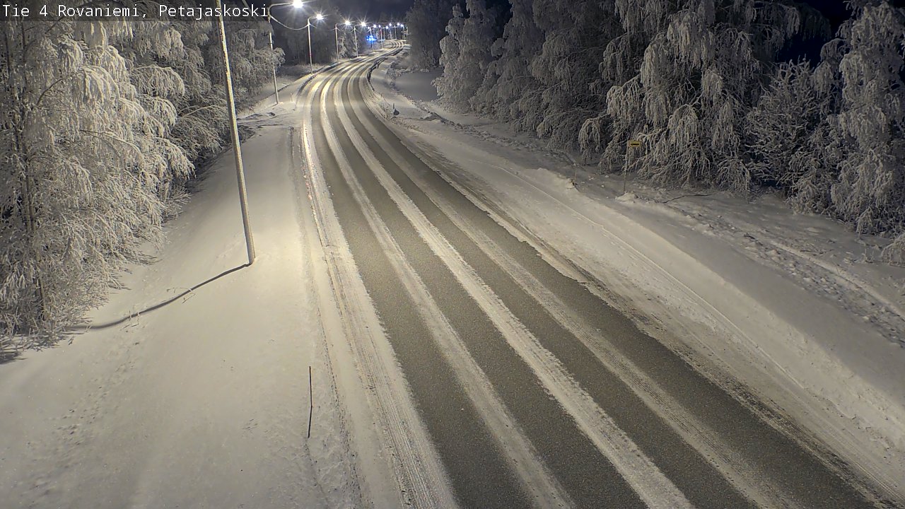 Kelikamerat Kuva Tie 4 Rovaniemi, Petäjäskoski, Rovaniemi, Lappi