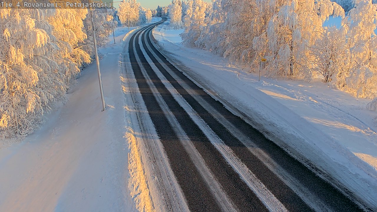 Kelikamerat Kuva Tie 4 Rovaniemi, Petäjäskoski, Rovaniemi, Lappi