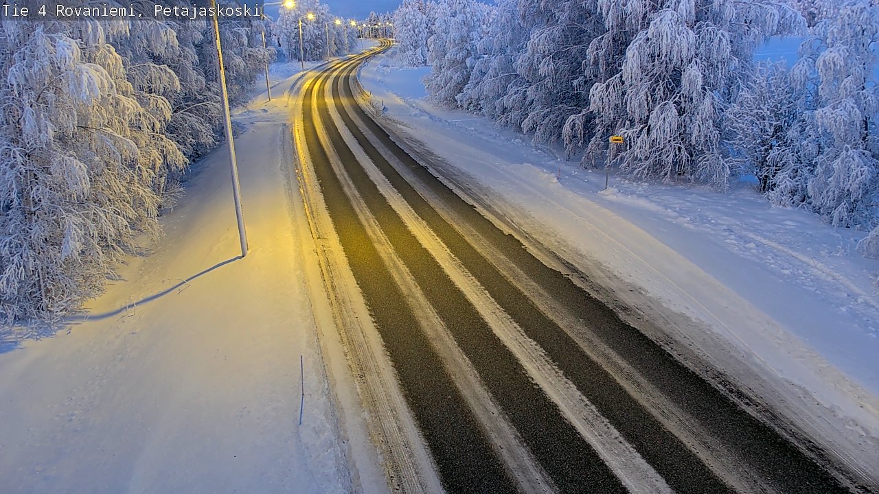 Kelikamerat Kuva Tie 4 Rovaniemi, Petäjäskoski, Rovaniemi, Lappi
