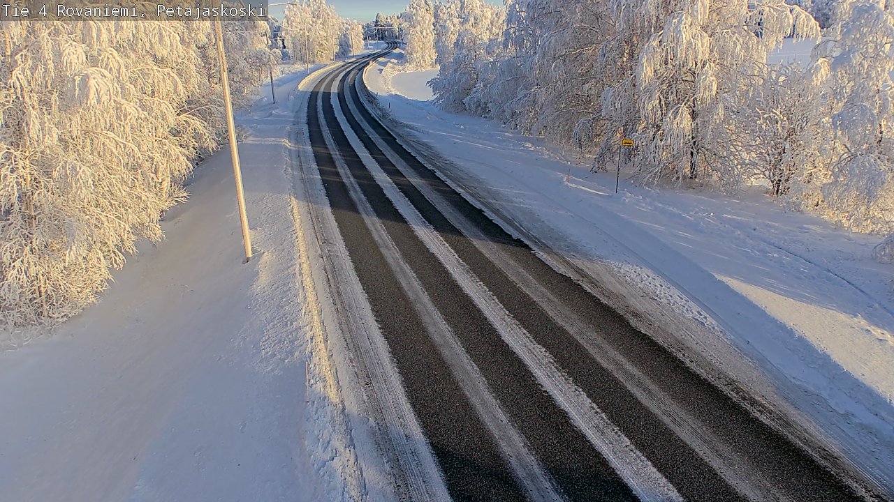 Kelikamerat Kuva Tie 4 Rovaniemi, Petäjäskoski, Rovaniemi, Lappi
