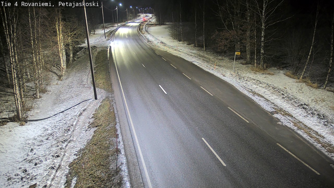 Kelikamerat Kuva Tie 4 Rovaniemi, Petäjäskoski, Rovaniemi, Lappi