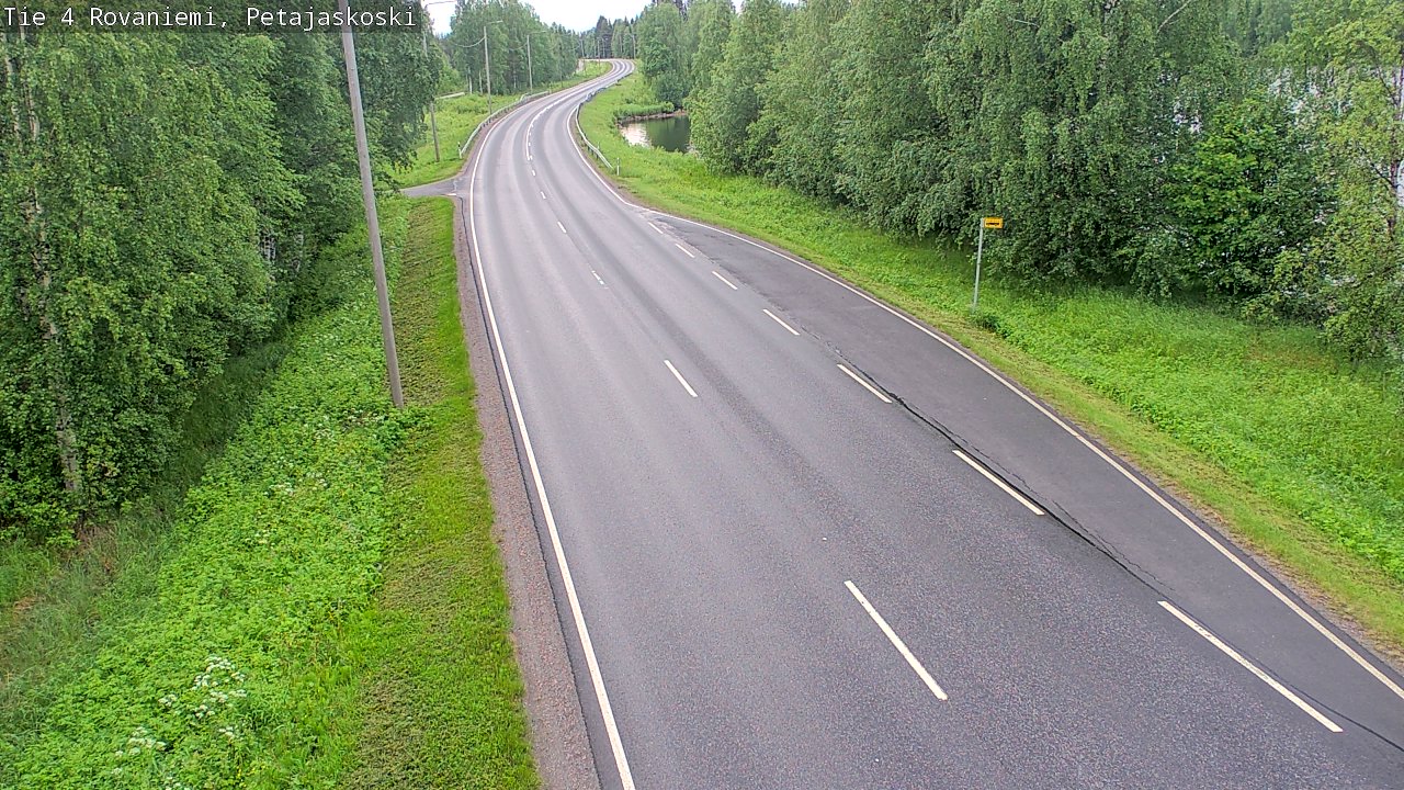 Kelikamerat Kuva Tie 4 Rovaniemi, Petäjäskoski, Rovaniemi, Lappi