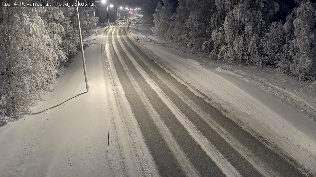 Kelikamerat Kuva Tie 4 Rovaniemi, Petäjäskoski, Rovaniemi, Lappi