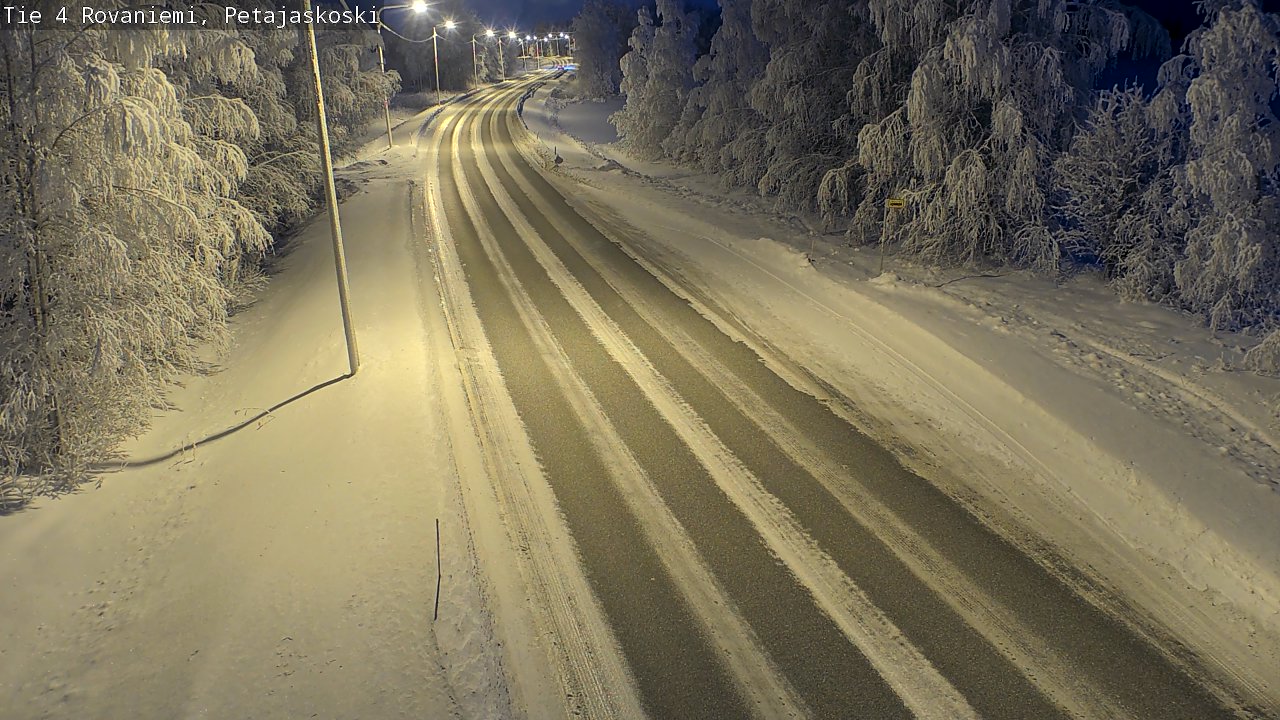 Kelikamerat Kuva Tie 4 Rovaniemi, Petäjäskoski, Rovaniemi, Lappi