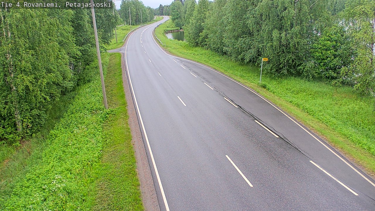 Kelikamerat Kuva Tie 4 Rovaniemi, Petäjäskoski, Rovaniemi, Lappi