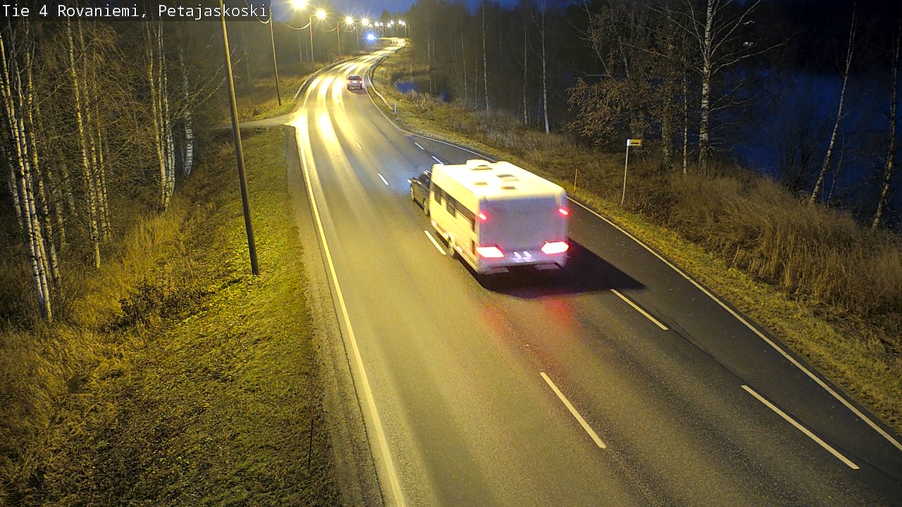 Kelikamerat Kuva Tie 4 Rovaniemi, Petäjäskoski, Rovaniemi, Lappi