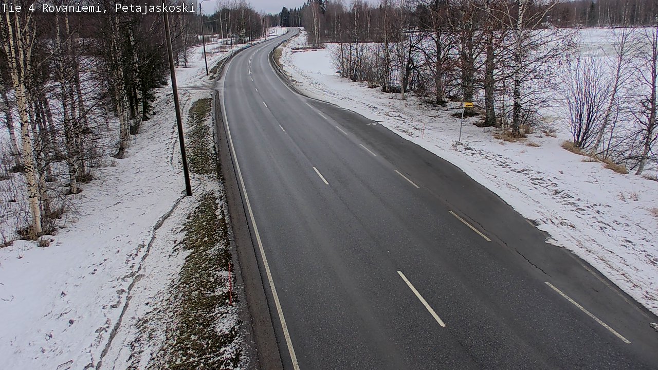 Kelikamerat Kuva Tie 4 Rovaniemi, Petäjäskoski, Rovaniemi, Lappi