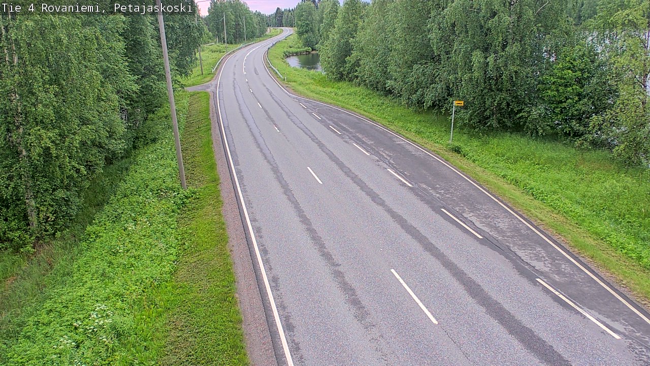 Kelikamerat Kuva Tie 4 Rovaniemi, Petäjäskoski, Rovaniemi, Lappi