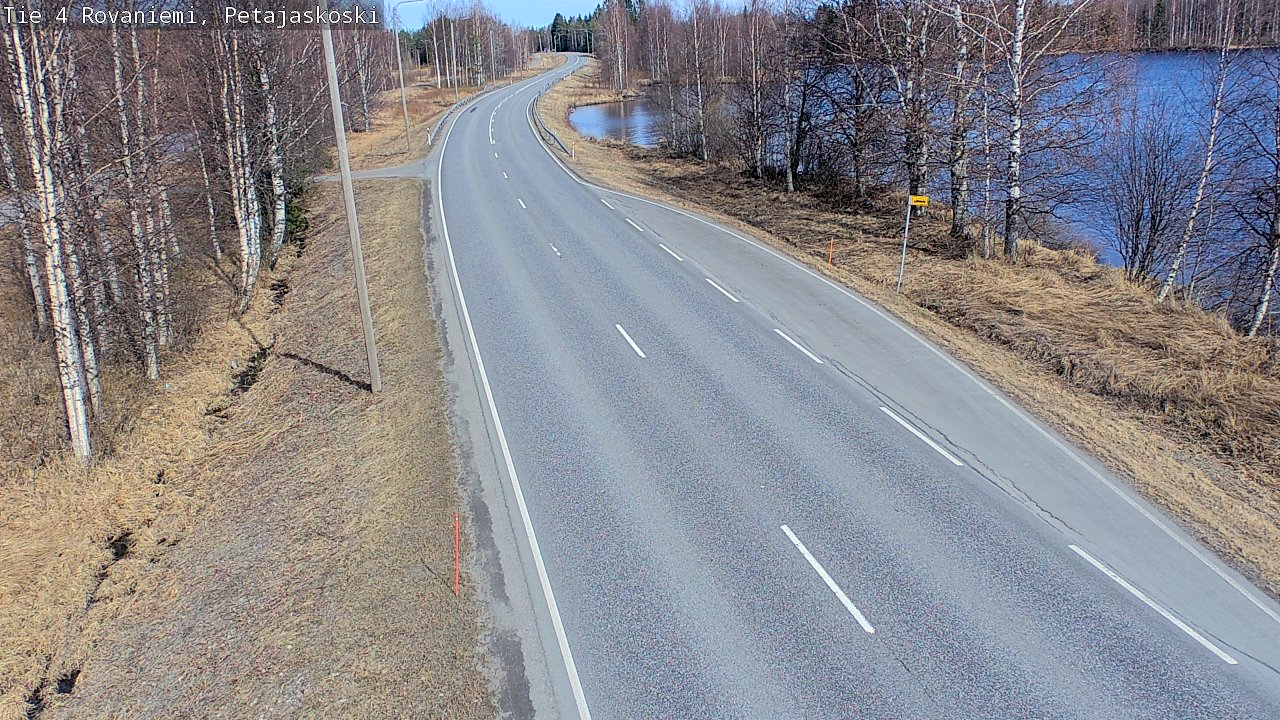 Kelikamerat Kuva Tie 4 Rovaniemi, Petäjäskoski, Rovaniemi, Lappi