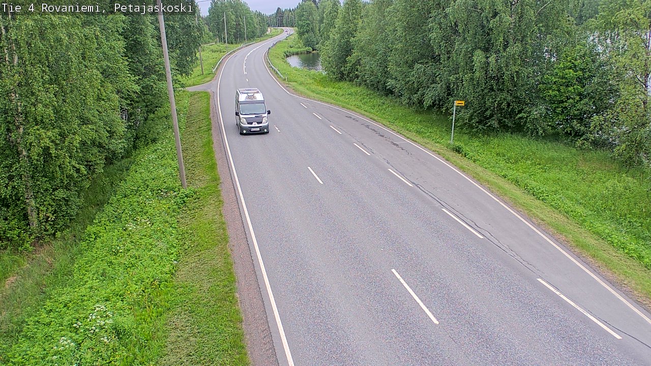 Kelikamerat Kuva Tie 4 Rovaniemi, Petäjäskoski, Rovaniemi, Lappi