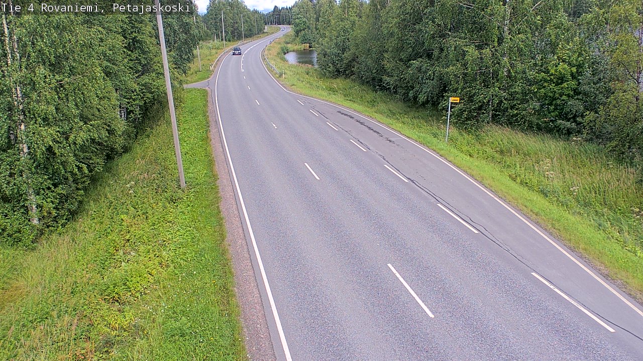 Kelikamerat Kuva Tie 4 Rovaniemi, Petäjäskoski, Rovaniemi, Lappi