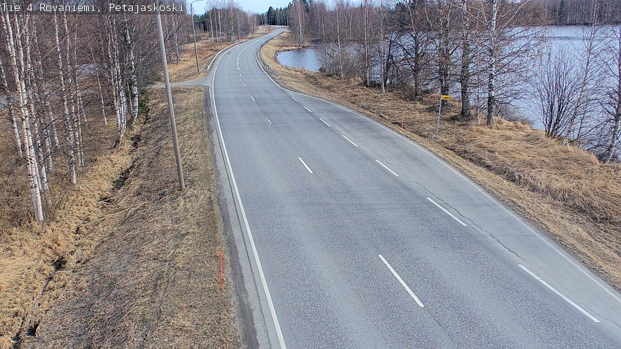 Kelikamerat Kuva Tie 4 Rovaniemi, Petäjäskoski, Rovaniemi, Lappi