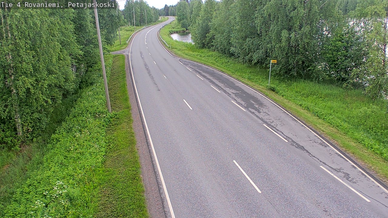 Kelikamerat Kuva Tie 4 Rovaniemi, Petäjäskoski, Rovaniemi, Lappi