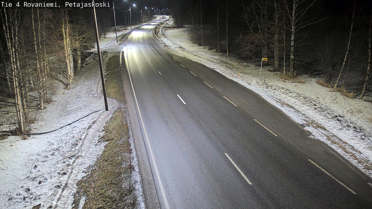 Kelikamerat Kuva Tie 4 Rovaniemi, Petäjäskoski, Rovaniemi, Lappi