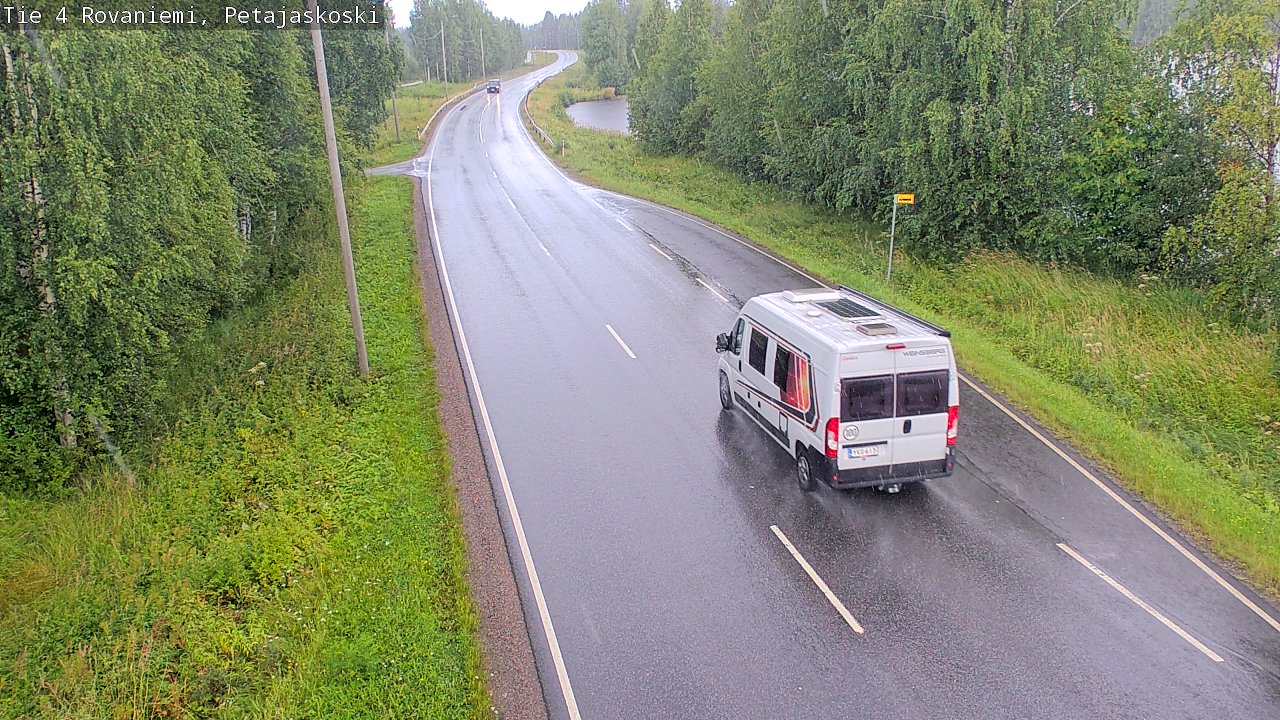 Kelikamerat Kuva Tie 4 Rovaniemi, Petäjäskoski, Rovaniemi, Lappi