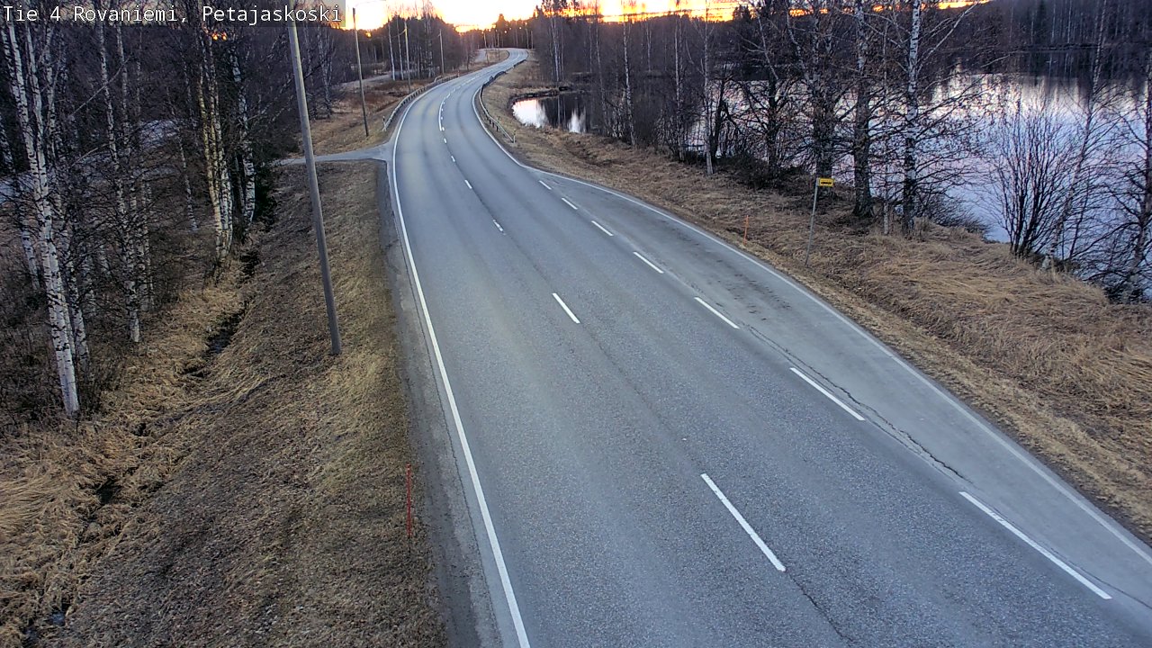 Kelikamerat Kuva Tie 4 Rovaniemi, Petäjäskoski, Rovaniemi, Lappi