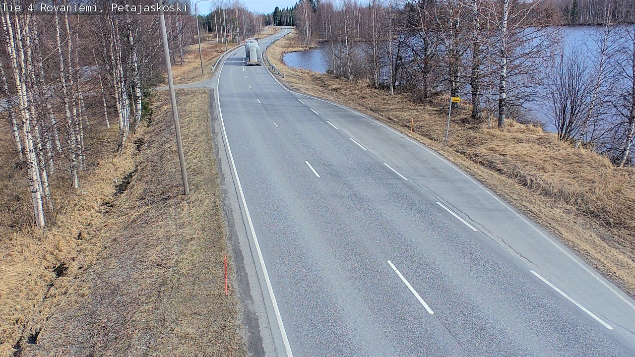 Kelikamerat Kuva Tie 4 Rovaniemi, Petäjäskoski, Rovaniemi, Lappi