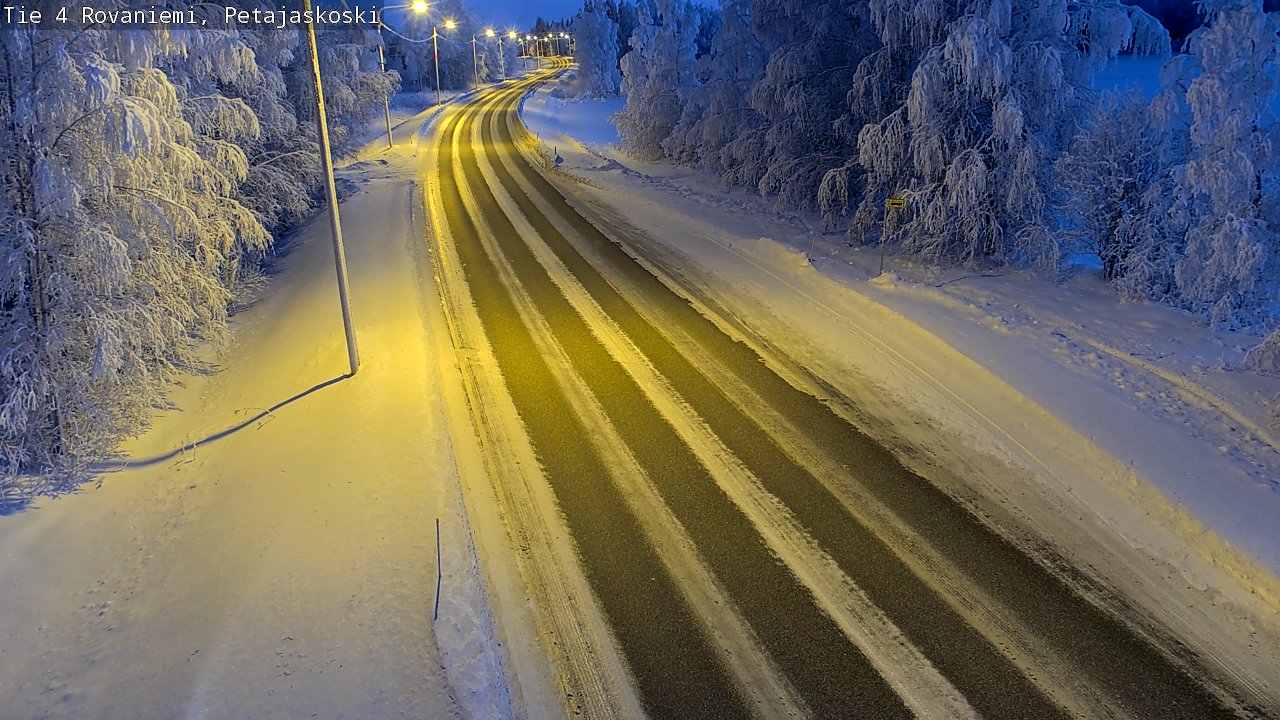 Kelikamerat Kuva Tie 4 Rovaniemi, Petäjäskoski, Rovaniemi, Lappi