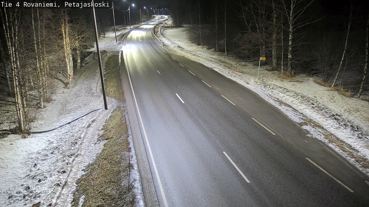 Kelikamerat Kuva Tie 4 Rovaniemi, Petäjäskoski, Rovaniemi, Lappi