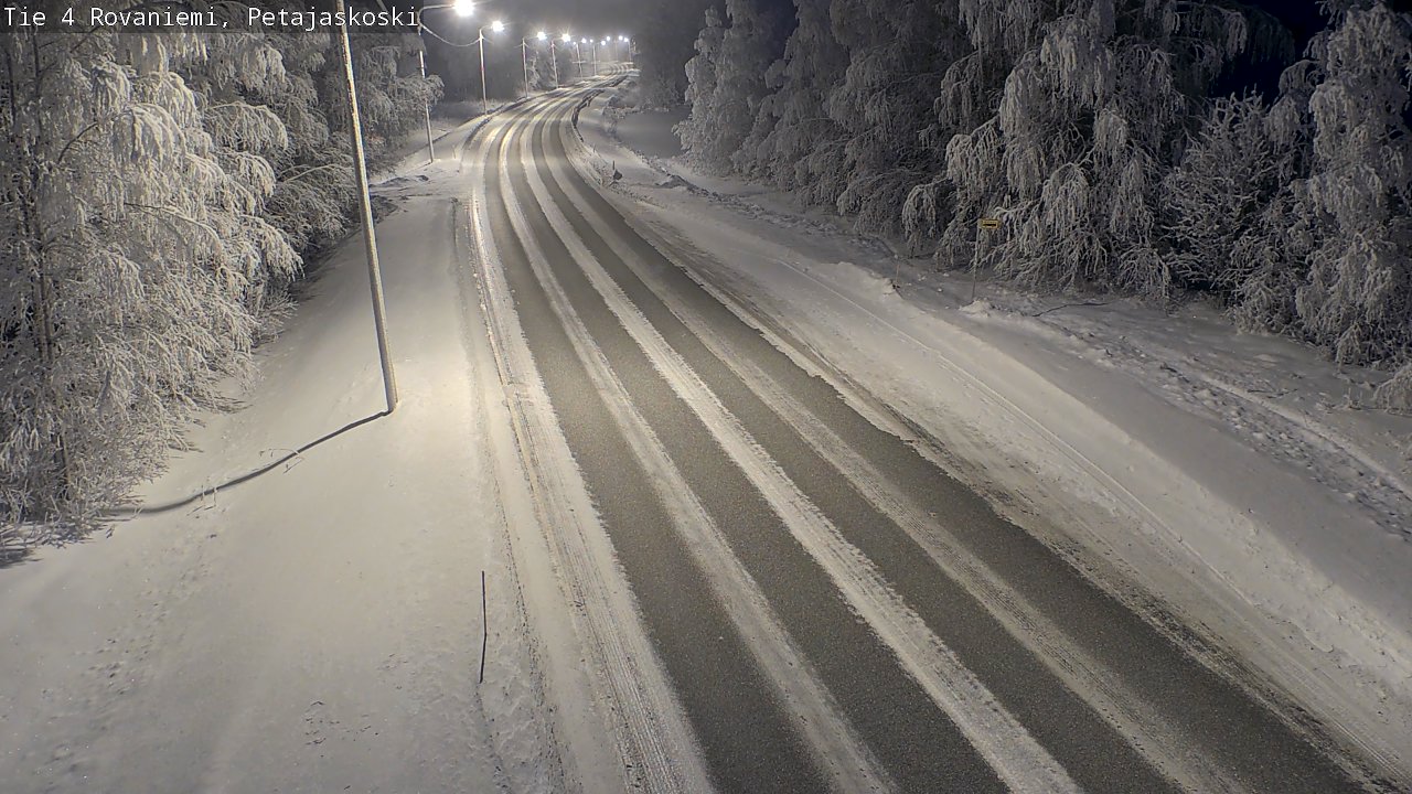 Kelikamerat Kuva Tie 4 Rovaniemi, Petäjäskoski, Rovaniemi, Lappi