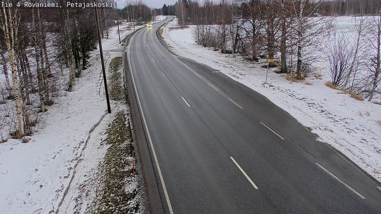Kelikamerat Kuva Tie 4 Rovaniemi, Petäjäskoski, Rovaniemi, Lappi