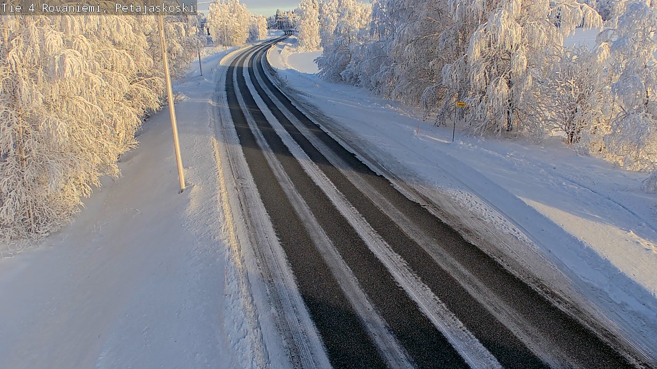 Kelikamerat Kuva Tie 4 Rovaniemi, Petäjäskoski, Rovaniemi, Lappi