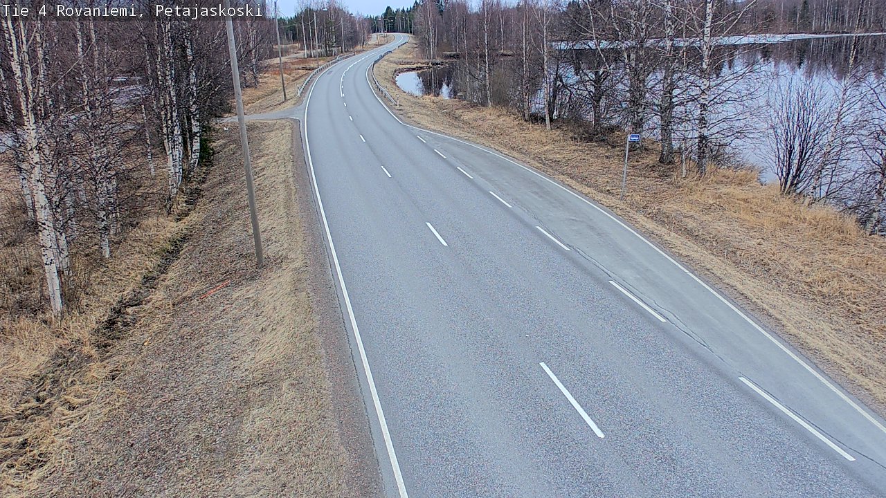 Kelikamerat Kuva Tie 4 Rovaniemi, Petäjäskoski, Rovaniemi, Lappi