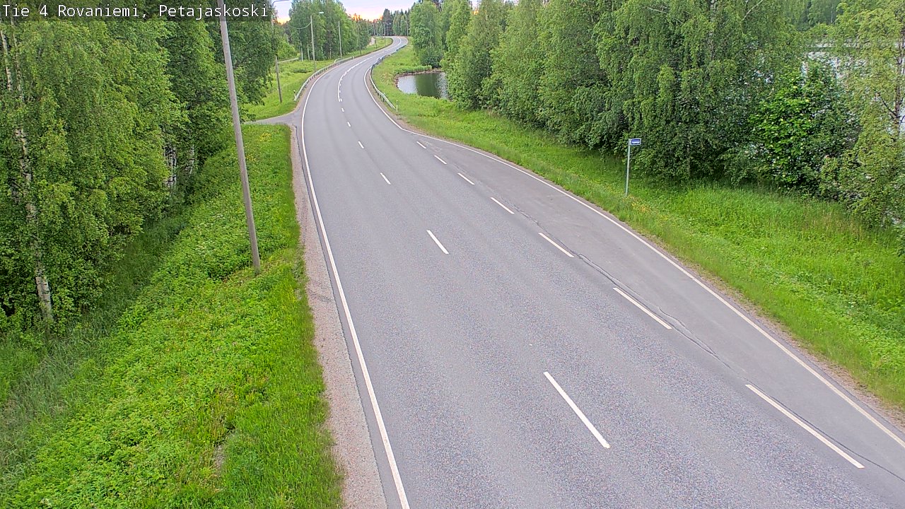 Kelikamerat Kuva Tie 4 Rovaniemi, Petäjäskoski, Rovaniemi, Lappi