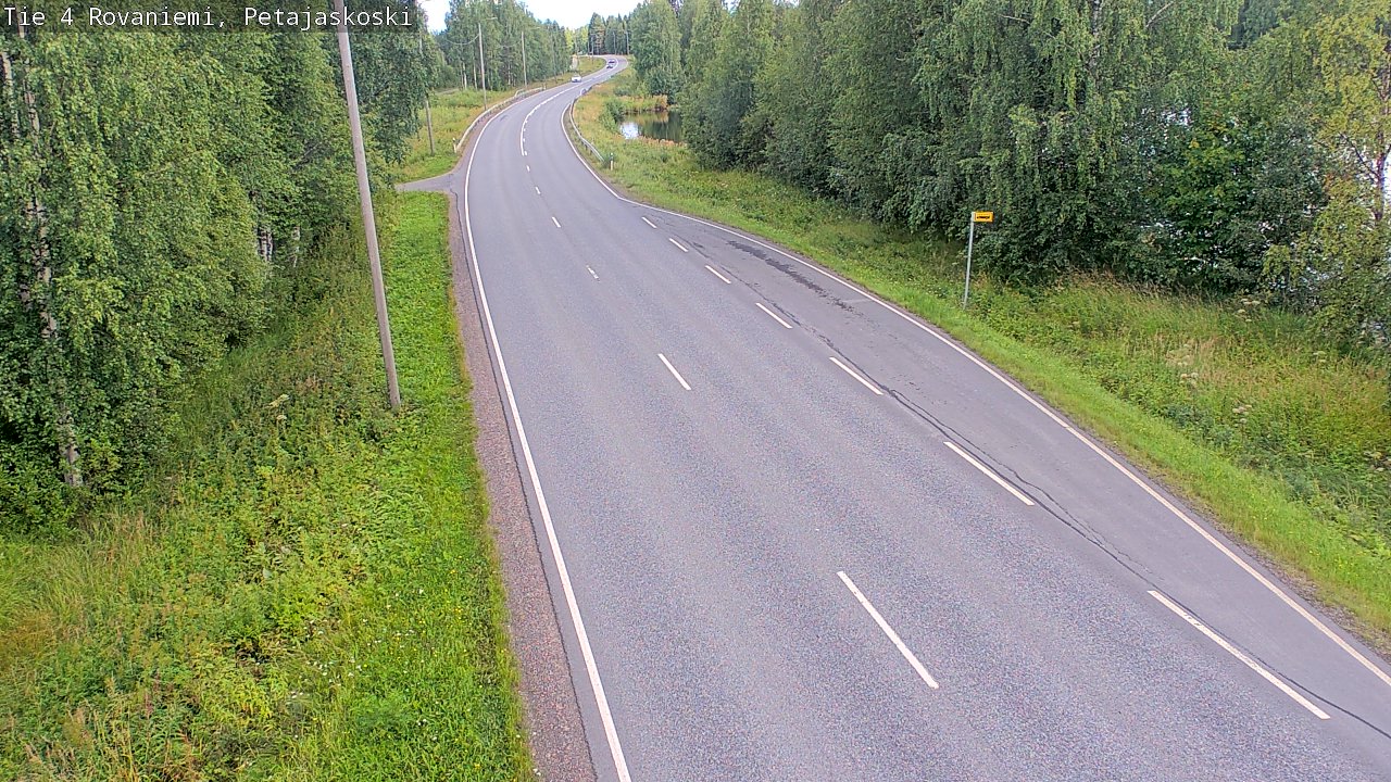 Kelikamerat Kuva Tie 4 Rovaniemi, Petäjäskoski, Rovaniemi, Lappi