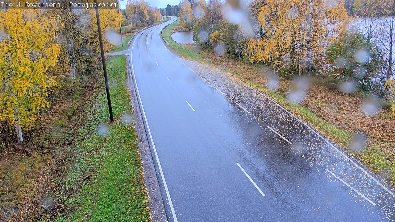 Weather Camera Image Road 4 Rovaniemi, Petäjäskoski, Rovaniemi, Lappi