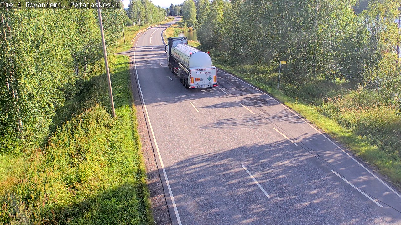 Kelikamerat Kuva Tie 4 Rovaniemi, Petäjäskoski, Rovaniemi, Lappi