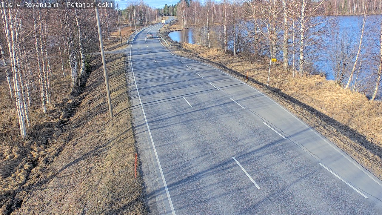 Kelikamerat Kuva Tie 4 Rovaniemi, Petäjäskoski, Rovaniemi, Lappi