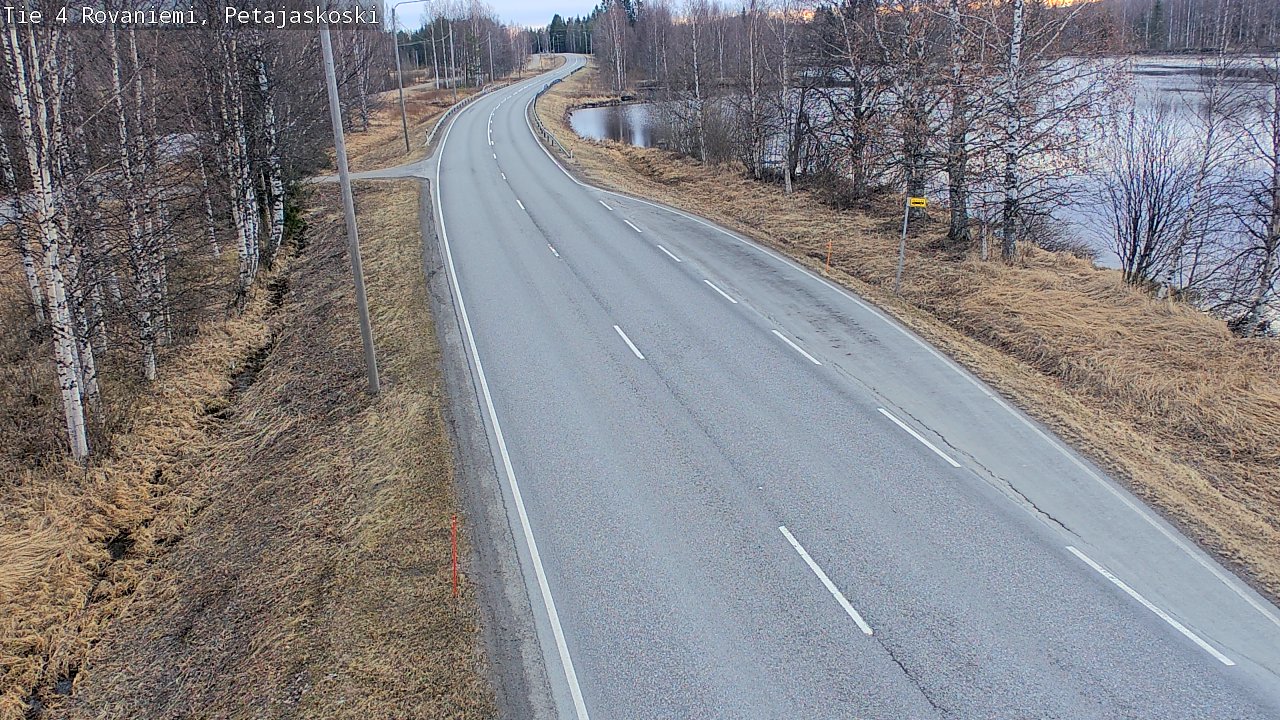 Kelikamerat Kuva Tie 4 Rovaniemi, Petäjäskoski, Rovaniemi, Lappi