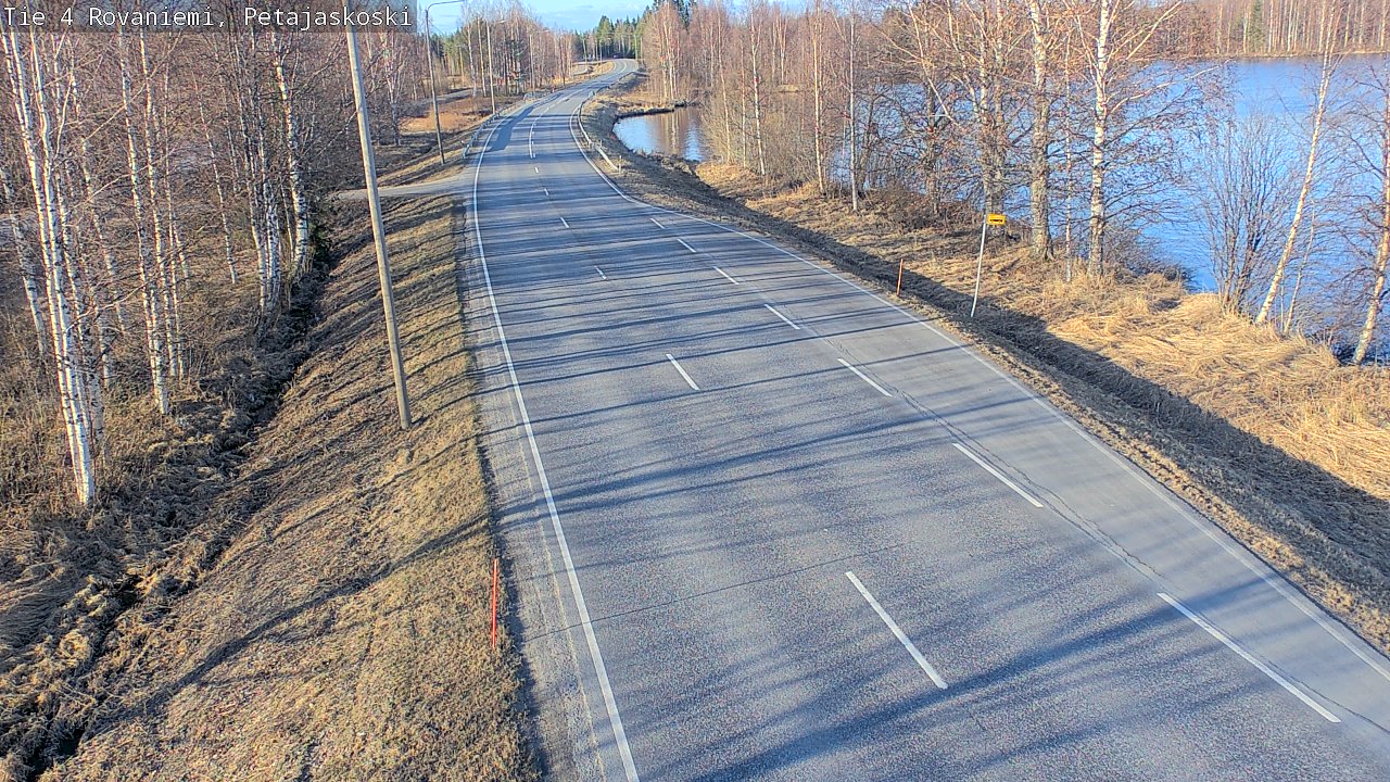 Kelikamerat Kuva Tie 4 Rovaniemi, Petäjäskoski, Rovaniemi, Lappi