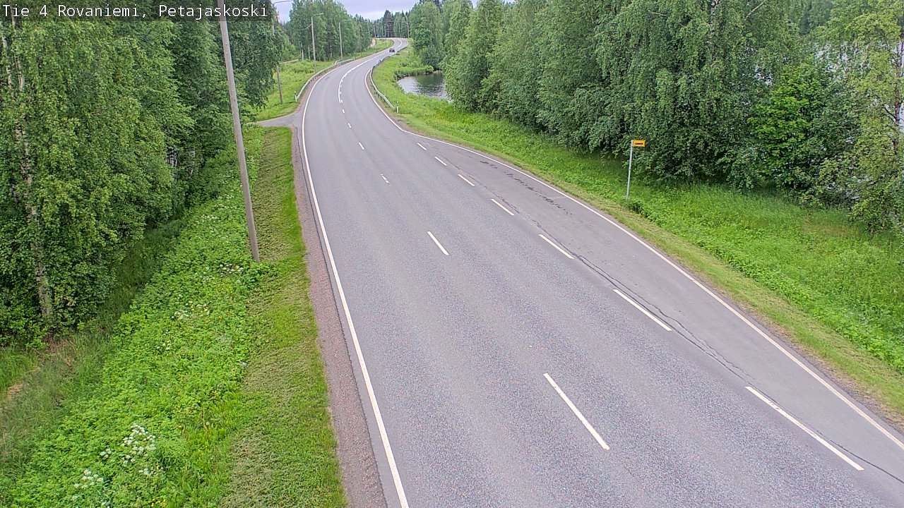 Kelikamerat Kuva Tie 4 Rovaniemi, Petäjäskoski, Rovaniemi, Lappi