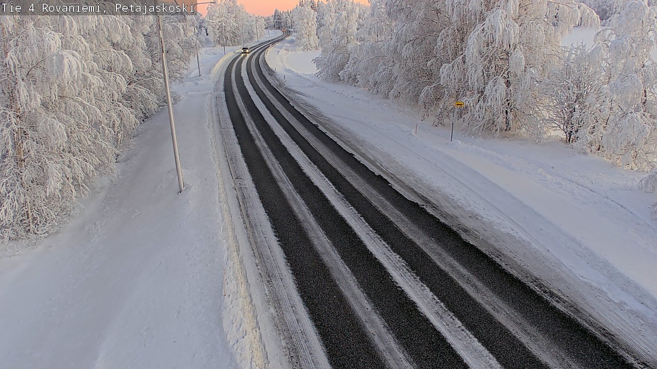 Kelikamerat Kuva Tie 4 Rovaniemi, Petäjäskoski, Rovaniemi, Lappi