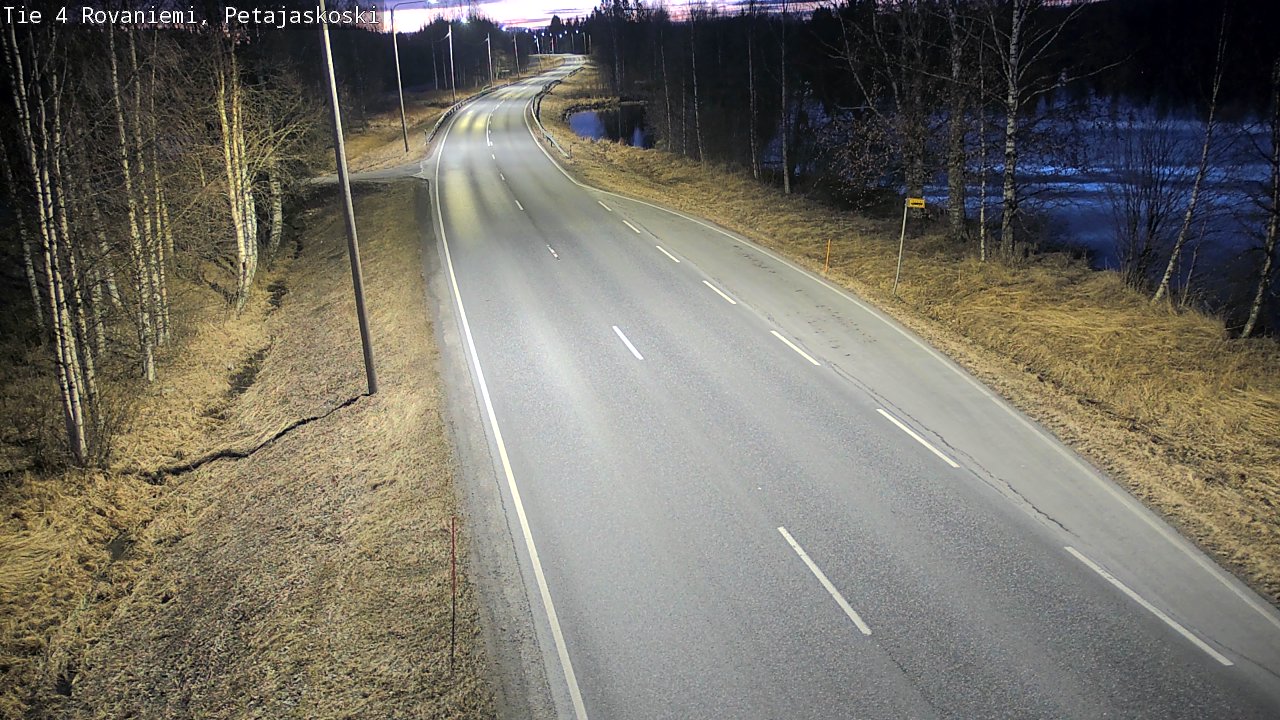 Kelikamerat Kuva Tie 4 Rovaniemi, Petäjäskoski, Rovaniemi, Lappi