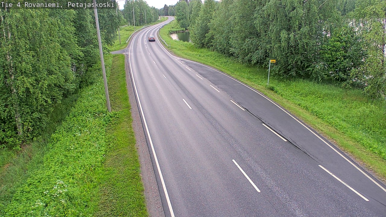 Kelikamerat Kuva Tie 4 Rovaniemi, Petäjäskoski, Rovaniemi, Lappi