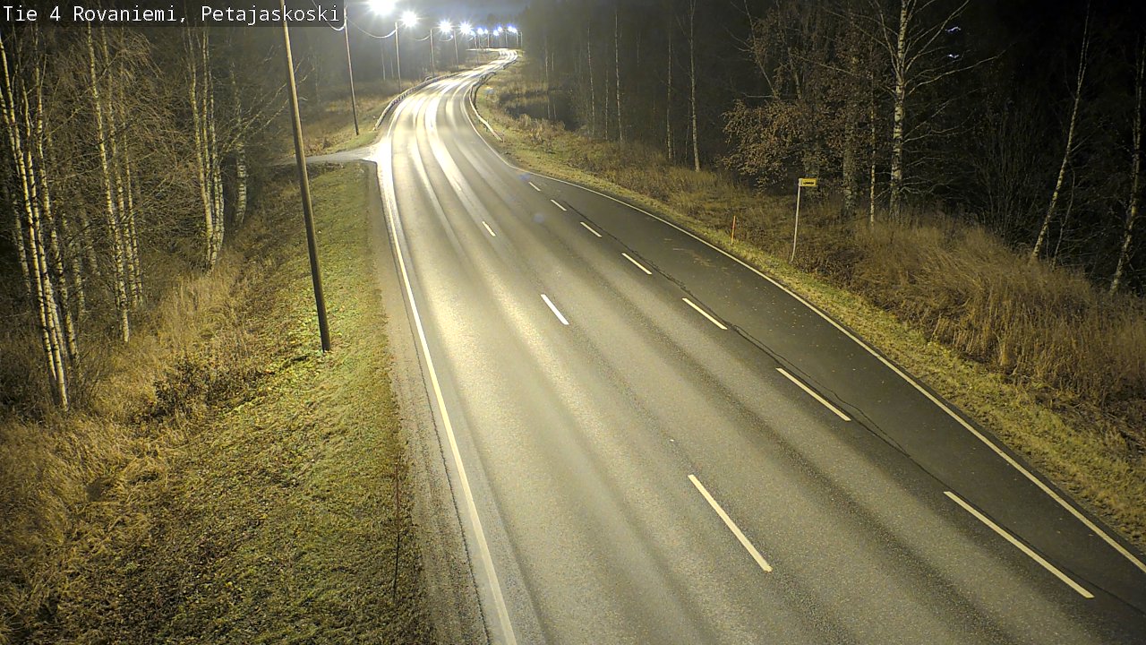 Kelikamerat Kuva Tie 4 Rovaniemi, Petäjäskoski, Rovaniemi, Lappi