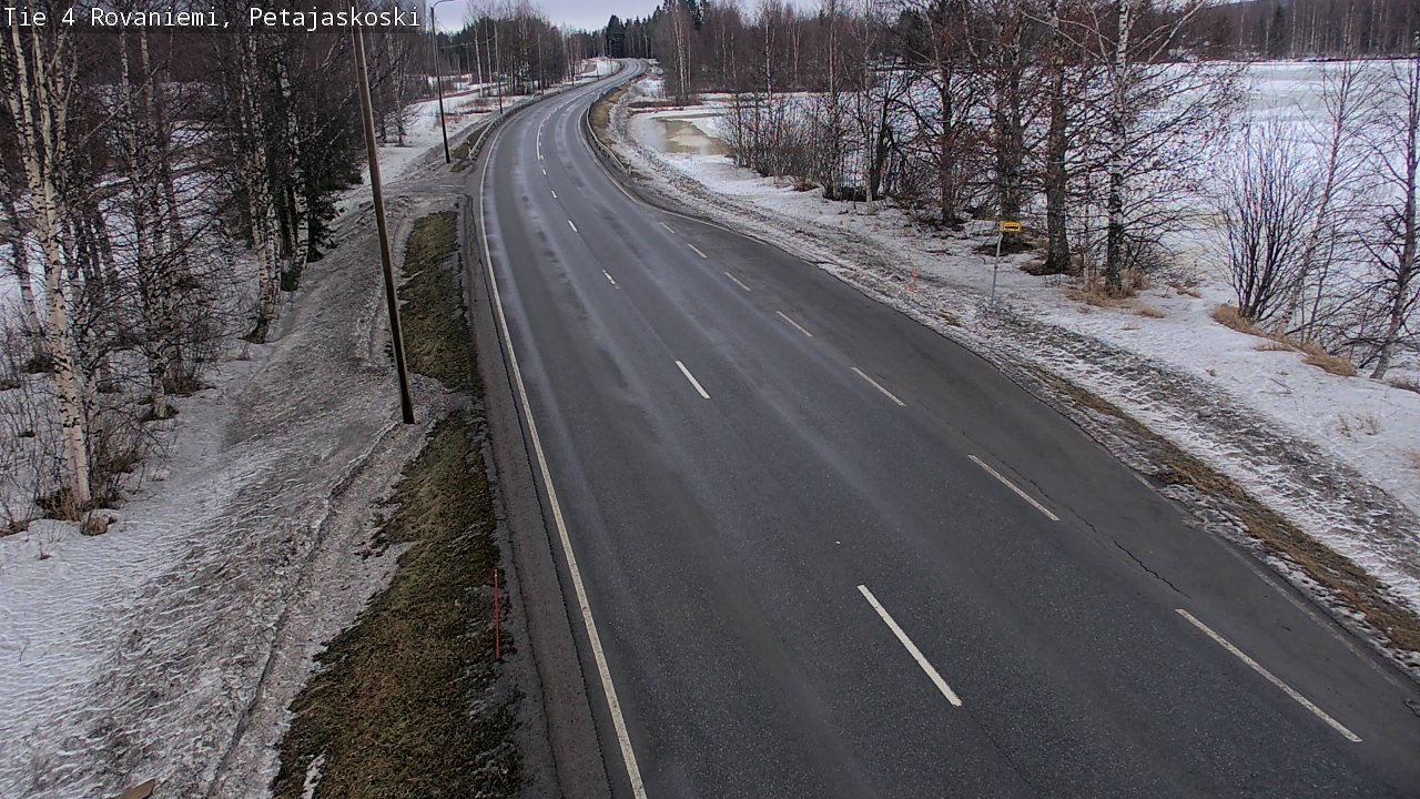 Kelikamerat Kuva Tie 4 Rovaniemi, Petäjäskoski, Rovaniemi, Lappi