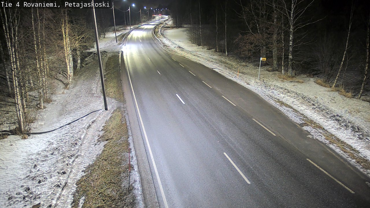 Kelikamerat Kuva Tie 4 Rovaniemi, Petäjäskoski, Rovaniemi, Lappi