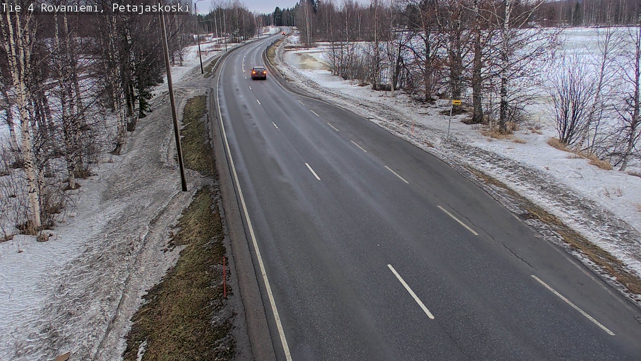 Kelikamerat Kuva Tie 4 Rovaniemi, Petäjäskoski, Rovaniemi, Lappi