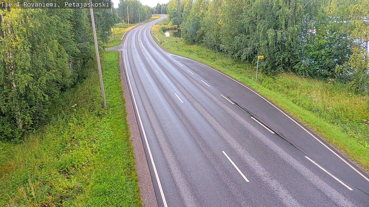 Kelikamerat Kuva Tie 4 Rovaniemi, Petäjäskoski, Rovaniemi, Lappi