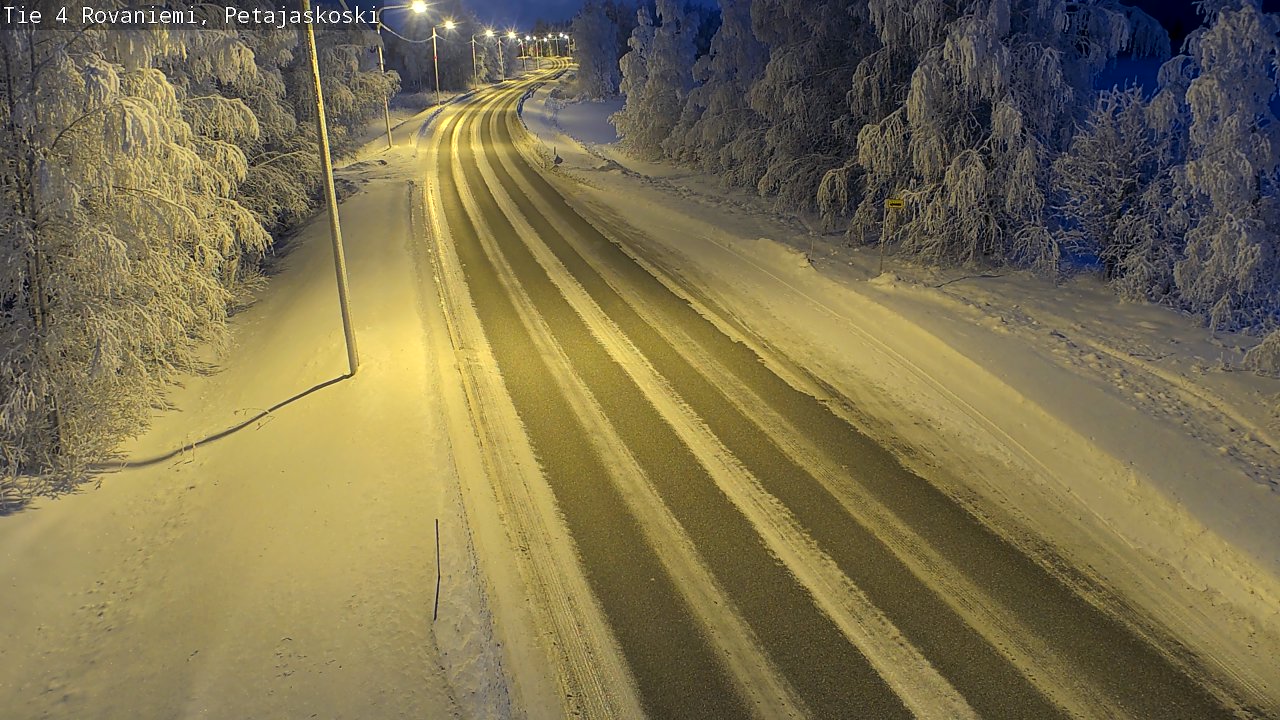 Kelikamerat Kuva Tie 4 Rovaniemi, Petäjäskoski, Rovaniemi, Lappi