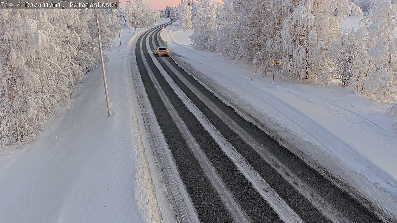 Kelikamerat Kuva Tie 4 Rovaniemi, Petäjäskoski, Rovaniemi, Lappi