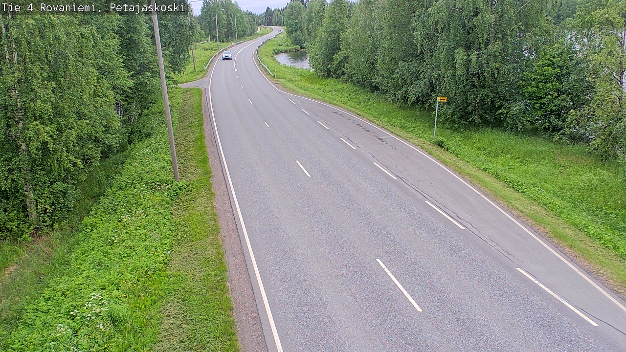 Kelikamerat Kuva Tie 4 Rovaniemi, Petäjäskoski, Rovaniemi, Lappi