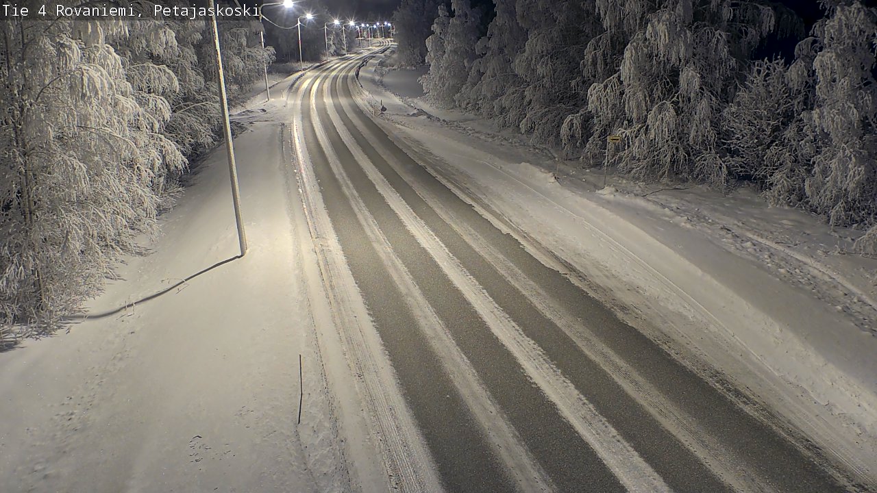 Kelikamerat Kuva Tie 4 Rovaniemi, Petäjäskoski, Rovaniemi, Lappi