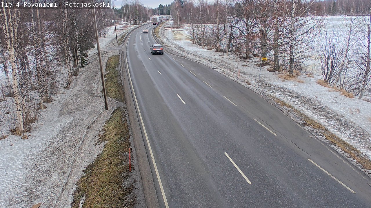 Kelikamerat Kuva Tie 4 Rovaniemi, Petäjäskoski, Rovaniemi, Lappi